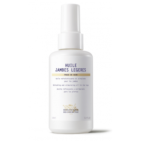 Huile rafraîchissante et stimulante pour les jambes
