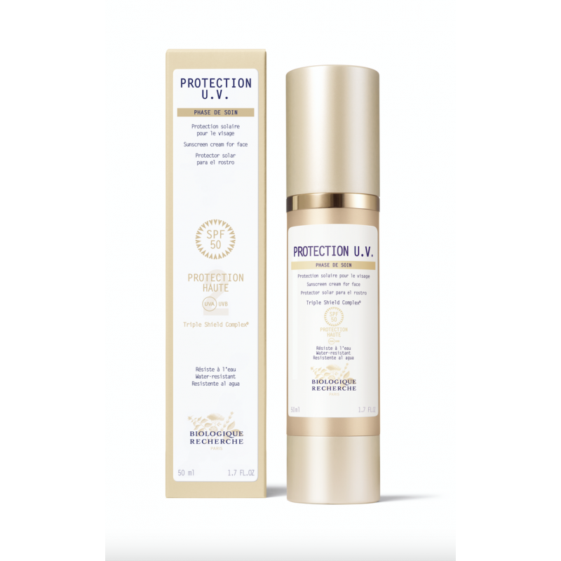 Protection UV 50 - Soin avant soleil visage