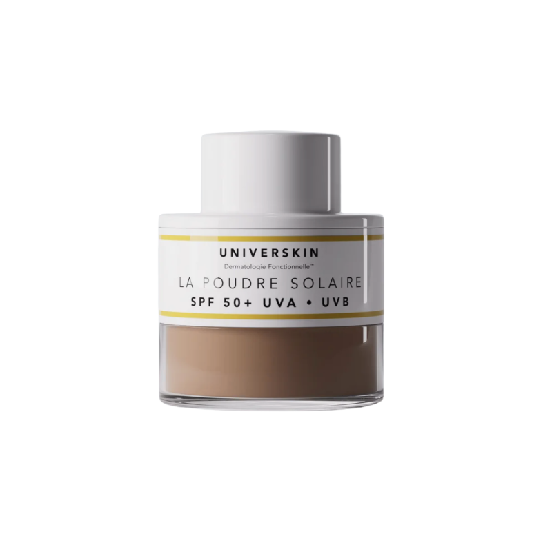 La poudre solaire SPF50+