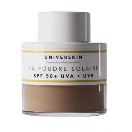 La poudre solaire SPF50+